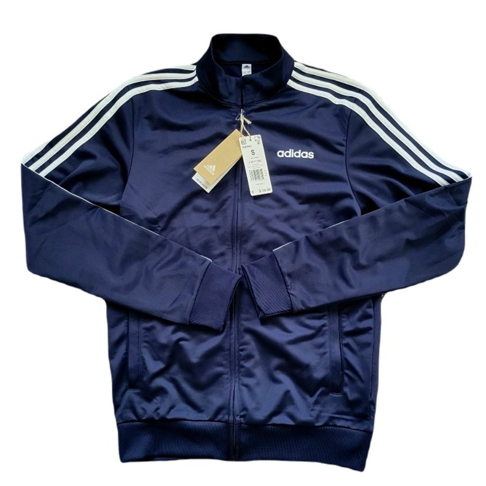 Adidas Legend Ink Full Zip Track Top Men's Size Small - Picture 1 of 3